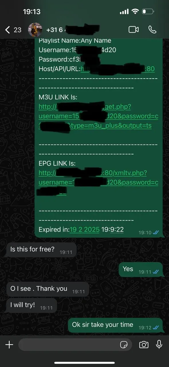 Client Review Screenshot