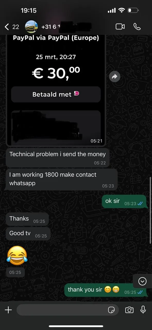 Client Review Screenshot