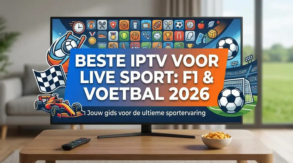 De Beste IPTV voor Live Sport in 2026: F1, Eredivisie & Champions League Zonder Buffering